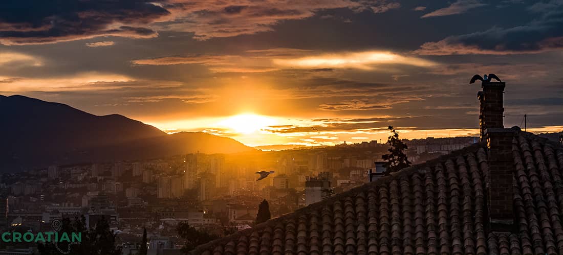 Lovely Sunset in Rijeka
